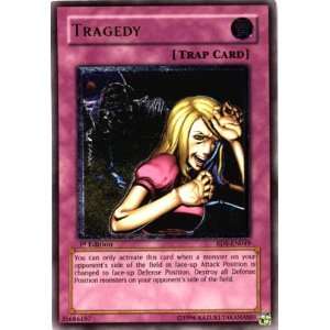  Yu Gi Oh Cards   Rise Of Destiny Hologram Card   Tragedy 