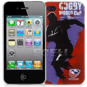  Ecell   TEAM USA RUGBY WORLD CUP 2011 HARD BACK CASE COVER 