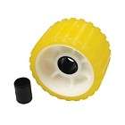 Inch Wide x 5 Inch OD Boat Trailer Yellow Rubber Ribbed Wobble 