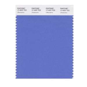  PANTONE SMART 17 4037X Color Swatch Card, Ultramarine 