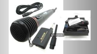   Cordless System, ideal for parties, karaoke shows and meetings