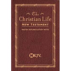  Christian Life New Testament With Master Outlines And 