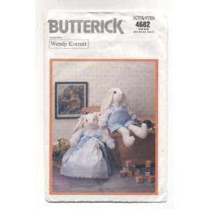  Butterick Victorian Rabbits Sewing Pattern # 4682 Designed 