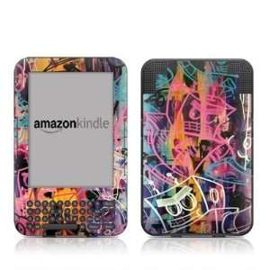 Robot Roundup Design Protective Decal Skin Sticker for  Kindle 