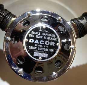 Dacor R 4 Double Hose Regulator  Vintage Scuba   1962 1973 Vintage 