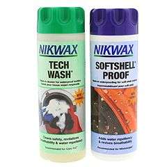 Nikwax Tech Wash & Softshell Proof    BOTH 
