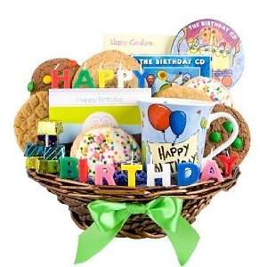 Birthday Wishes Gift Basket:  Grocery & Gourmet Food