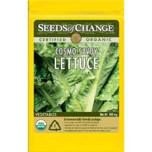   Cosmo Savoy Leaf Romaine Lettuce   450 Seeds Patio, Lawn & Garden