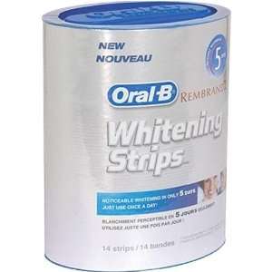  Braun Oral B/Rembrant Whitening Strips plus Bonus Rembrant 