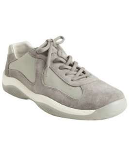 Prada Prada Sport grey suede and nylon sneakers   