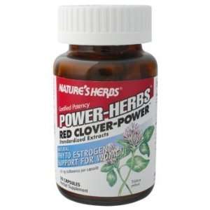  Natures Herbs Red Clover Power   30 Capsules Health 