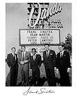The Rat Pack Dean Martin Sammy Davis Jr. Frank Sinatra Autograph 8 x 