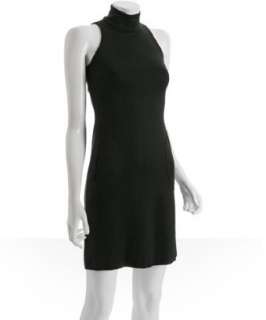 Shoshanna black mock neck sleeveless dress  BLUEFLY up to 70% off 