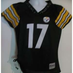 Mike Wallace: #17 Pittsburgh Steelers Womens Field Flirt Jersey Size 