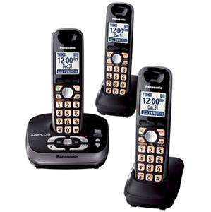   KX TG4033B DECT 6.0 PLUS PHONE DIGITAL CORDELSS SYSTEM *with 3 HANDSET