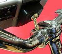 Motorcycle GPS Handle Bar mount for Garmin Nuvi and others using a 