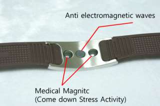 MK Cross Negative Ion bracelets Magnetic Wristbands BG  