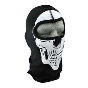   Cotton Balaclava Motorcycle Face Mask with Skull ZanWCB204: Automotive