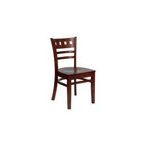 HERCULES Mahogany American Back Wood Restaurant Chair  