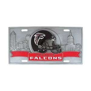  Atlanta Falcons   3D NFL License Plate