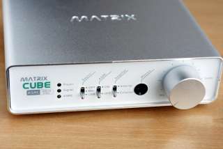 Matrix CUBE 24Bit192K ASRC DAC Headphone amp Amplifier  