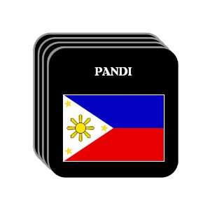  Philippines   PANDI Set of 4 Mini Mousepad Coasters 
