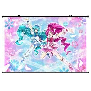  Pretty Cure Anime Wall Scroll Poster (24*16)support 