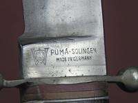 Vintage German Germany Solingen PUMA Hunting Knife  