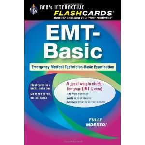  EMT Basic   Interactive Flashcards Book for EMT (REA) (REA 