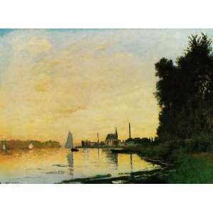   Monet   24 x 18 inches   Argenteuil, Late Afternoon