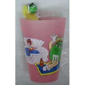  M&ms Green M&m Plastic Drinking Cup 