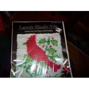    Valiant Christmas Cardinal Latch Hook Kit: Arts, Crafts & Sewing