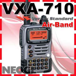 This is a Air Band radio original VXA 710 by Vertex Standard. 100% 