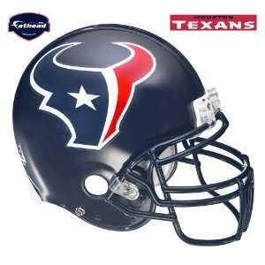  Fathead Houston Texans Helmet Wall Decal: Sports 