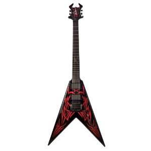   Kerry King V Tribe Electric Guitar, Tribal Fire: Musical Instruments