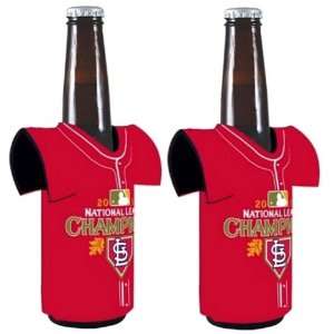  Set of 2 St Louis Cardinals 2011 NLCS Champions Bottle 