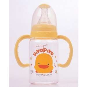   Piyo 830444 Training Nursing Bottle PES with Easy Grip Handle: Baby