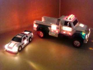 Hess Gasoline 2011 Edition Toy Truck And Race Car SOLD OUT Collectors 
