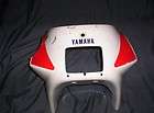 OEM Yamaha YSR 50 80 Upper Fairing Stock Red/White All Years