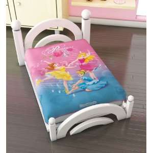  Disney Princess Ballet Plush Baby Blanket 43 x 55 Home 