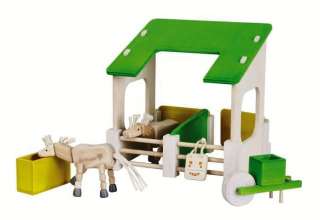 EverEarth Barn Stable Horses Set WOODEN CONSTRUCTION BRAND NEW SEALED 