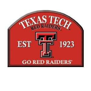  Texas Tech Red Raiders NCAA Arch Wood TEAMSIGNZ: Sports 