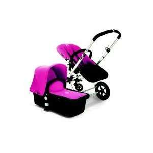  Bugaboo Cameleon   Dark Gray Base with Pink Canvas Fabric 