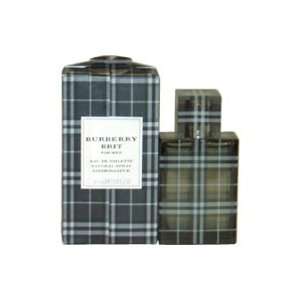  BURBERRY BRIT by BURBERRY EDT SPRAY for Men 1.0 OZ Beauty
