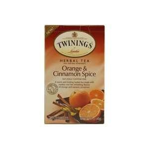   Tea Orange and Cinnamon Spice    20 Tea Bags: Health & Personal Care