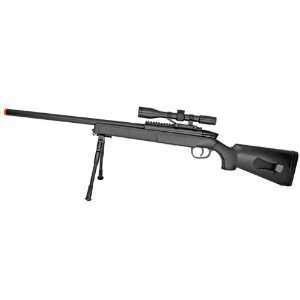  CYMA ZM51 Bolt Action Airsoft Sniper Rifle with Scope and 