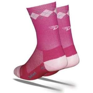  DeFeet Womens 5in High Top Argirl Cycling/Running Socks 