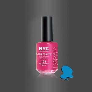  NYC Long Wearing Nail Enamel in Empire State Blue (3 Pack 