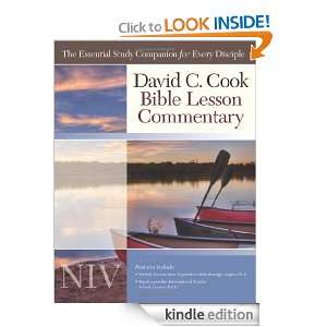 Cooks NIV Bible Lesson Commentary 2009 10: The Essential Study 