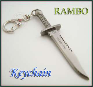 MINIATURE Bayonet knife keychain keyring gift RAMBO  